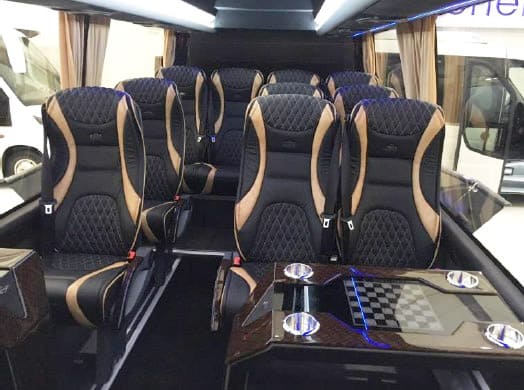 A VIP minibus is the best choice for small groups attending an event or a conference in Marseille