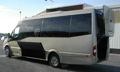 Compact 16-seater minibus for hire in Marseille