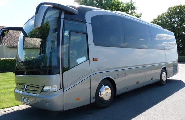 Luxury 34-seater coach available for rent in Marseille, France