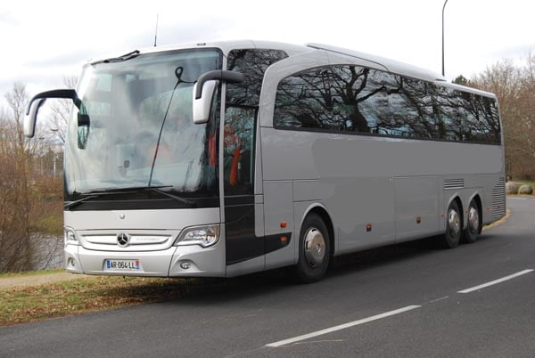 Modern 61-seater motorcoach for charter in Marseille
